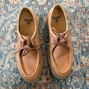 John Fluevog Light Brown Leather Shoes Men’s 10